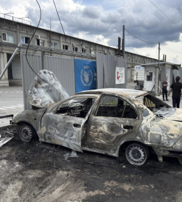 У Дніпрі внаслідок російського удару пошкоджено склад ВПП ООН, знищено гумдопомоги на $1,4 млн – ООН