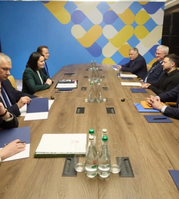 Зеленський зустрівся з лідеркою білоруської опозиції Тихановською
