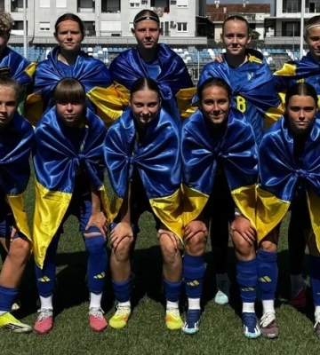 Дівоча збірна України стартувала з перемоги на Турнірі розвитку УЄФА