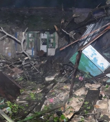 Від нічної атаки в Одесі постраждала одна людина