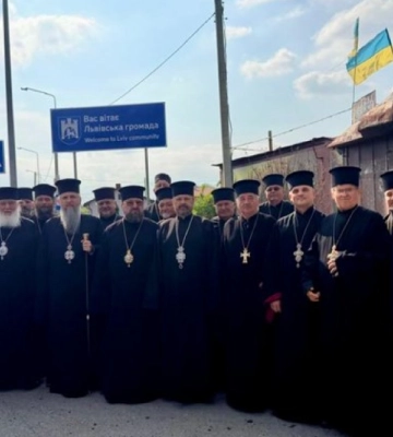 Митрополит Епіфаній прибув із візитом на Львівщину