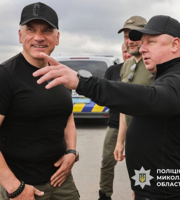 В Очакові представниками поліції Литви познайомились з умовами несення служби на територіях, які щоденно обстрілює ворог