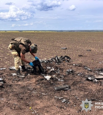У полі на Кіровоградщині вчергове знайшли ворожий БпЛА