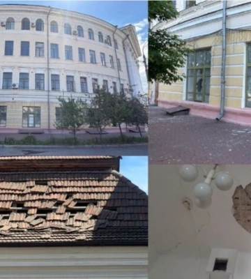 РФ пошкодила корпуси Києво-Могилянської академії під час атаки на Київ: на відновлення потрібно 1,5 млн грн