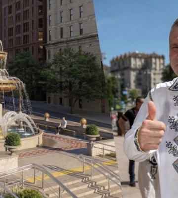 Кличко назвав фонтан "найбільш нейтральним рішенням" для місця, де стояв пам’ятник Леніну
