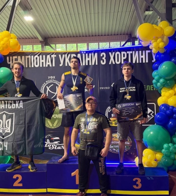 Закарпатські спортсмени здобули медалі на чемпіонаті України з хортингу