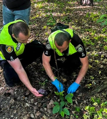 Волиняни розклали в лісі на Рівненщині 100 "закладок" із наркотиками