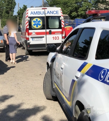 Дві іномарки зіткнулися на вулиці Артилерійській в Одесі 