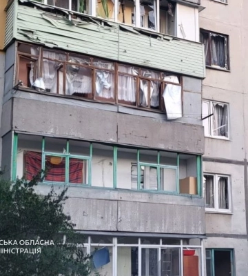 Дніпропетровська область зазнала понад 20 атак дронами і артилерією, поранено трьох людей – ОВА