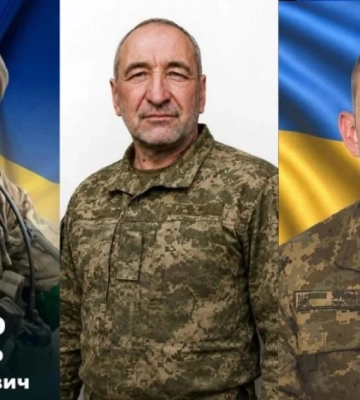Віддали життя за Україну: на Рівненщині попрощалися з трьома воїнами