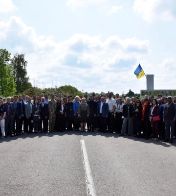 Делегація на чолі з Омбудсманом на Волині відвідала українсько-білоруський кордон