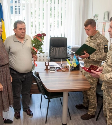 Героя з Виноградівщини відзначили медаллю «Захиснику Вітчизни» (посмертно)