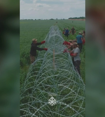 Корпус "Хартия": Совместно с другими подразделениями СОУ строим глубокоэшелонированную оборону на харьковском направлении