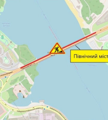 Північний міст та Богатирська: Київ частково обмежує рух із 29 травня — деталі