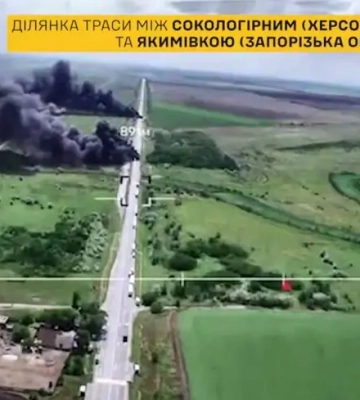 Коридор "Крим-Донецьк" у вогні - у ГУР показали, як блокують ворожу логістику