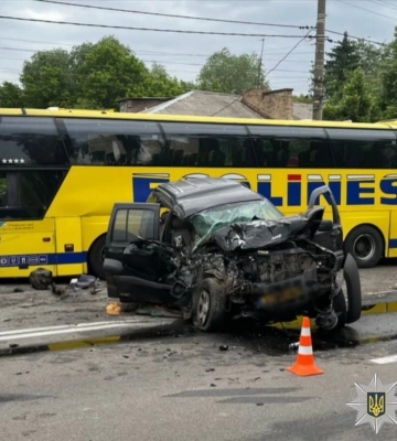 Поліція Борисполя встановлює обставини ДТП із загиблим та пораненими