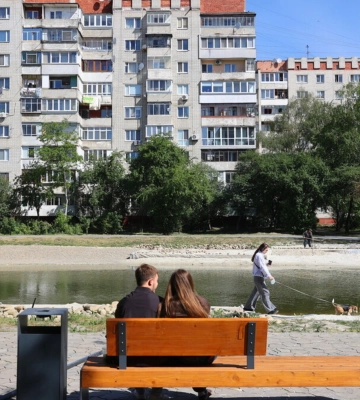 Нижнє озеро на вулиці Панча у Львові знову почали наповнювати. Знайшли причину, через яку зникала вода 