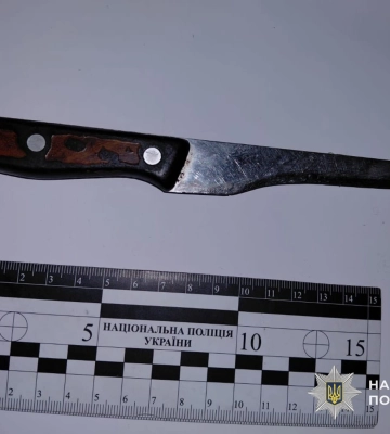 Сімейна сварка закінчилася ножовим пораненням: на Закарпатті жінку затримали за напад на чоловіка
