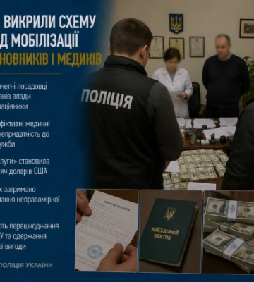 На Київщині викрили схему ухилення від мобілізації за участю чиновників і медиків