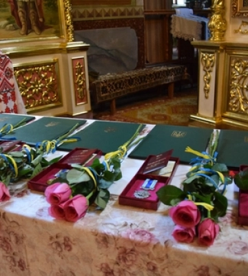 У Луцьку родини полеглих Героїв отримали їхні нагороди