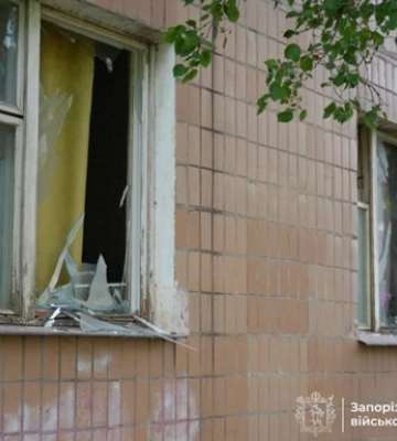 В Запорожье под ударом промышленные объекты, есть раненые