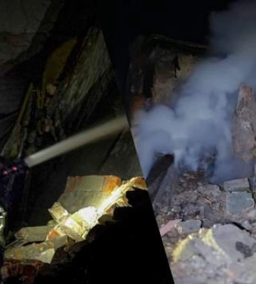Руйнування й пожежі після масованого обстрілу: ворог атакував Шостку
