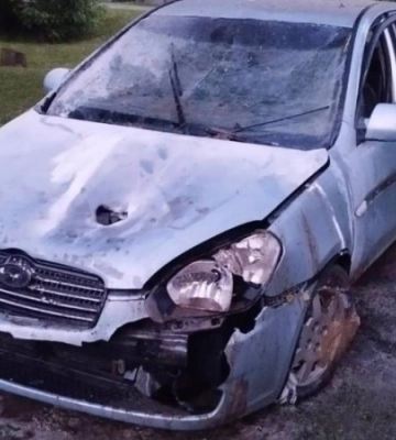 Російські дрони атакували цивільні авто на Харківщині, є поранені