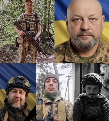 На Рівненщині провели в останню путь п’ятьох захисників України