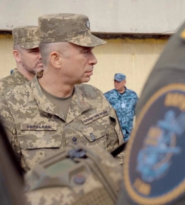 Сирський ознайомився із ситуацією в Чорноморській операційній зоні