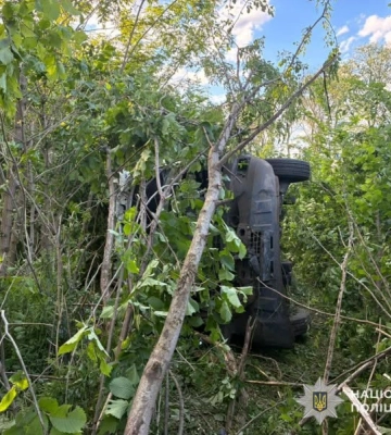 ДТП на Львівщині: легковик вилетів у придорожні кущі, є поранені, - поліція