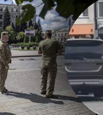 В Луцке подростки повредили служебное авто во время конфликта с ТЦК