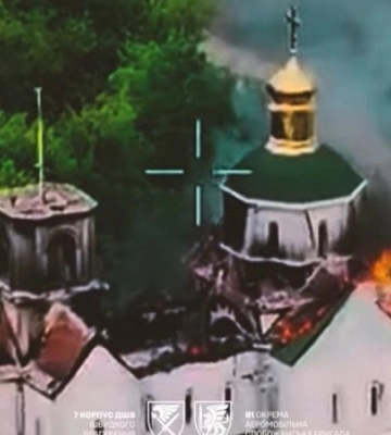Росіяни знищили Церкву Різдва Пресвятої Богородиці у Закітному на Донеччині