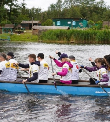 У Полтаві відбулося змагання між ветеранами Dragon Boat Veterans Poltava 2026