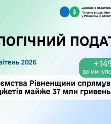 Рівненські підприємства сплатили податків за екологію на суму майже 37 мільйонів гривень