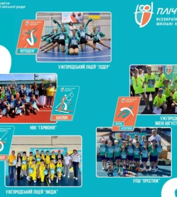 15 учнівських команд Ужгорода представлять Закарпаття у фіналі всеукраїнських ліг «Пліч-о-пліч»