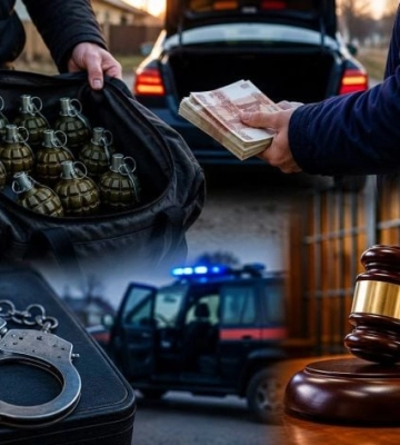 Оккупационный «суд» в Мелитополе вынес циничный приговор местному жителю за гранаты, брошенные российскими военными (скрин)
