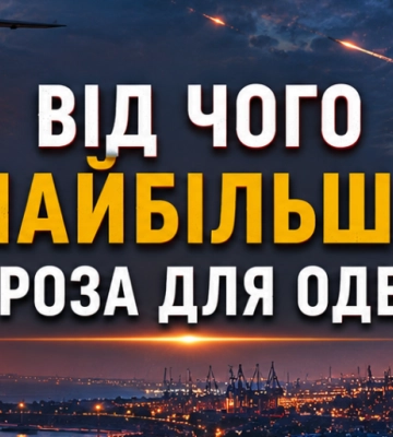 Яка зброя становить головну загрозу для Одещини