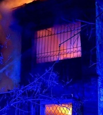 В Днепре в результате российской атаки частично разрушен дом: есть раненая