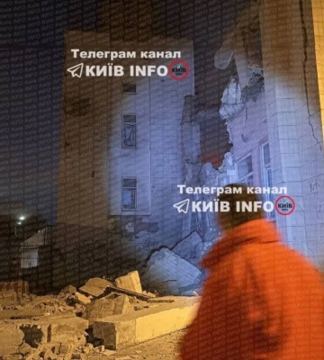 У Києві вже 4 постраждалих після масованої атаки рф, палає поліклініка та будинки