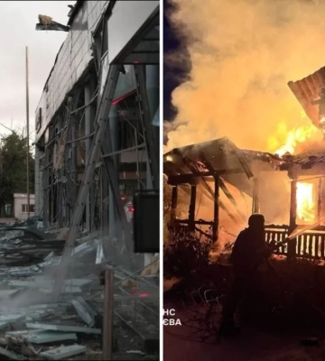 Наслідки атаки на Київ: руйнування у 8 районах, є постраждалі та під завалами люди. ВІДЕО+ФОТОрепортаж