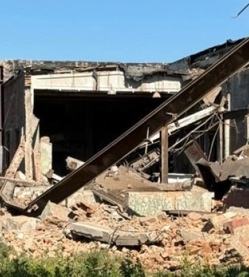 На Полтавщині через масовану атаку РФ пошкоджені підприємство та будинки, є поранений