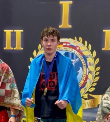 Студент-другокурсник волинського вишу став чемпіоном Європи з козацького двобою