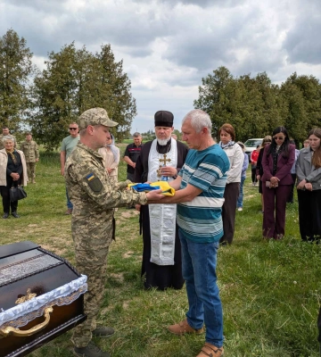 На Волині поховали військовослужбовця Валентина Сафонова