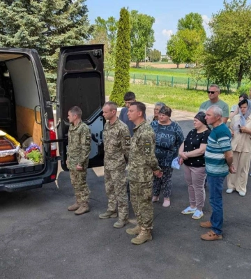 На Волині поховали військовослужбовця Валентина Сафонова