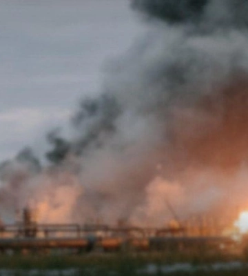 Росія ракетами та дронами масовано атакувала один із ключових об’єктів Групи Нафтогаз на Харківщині