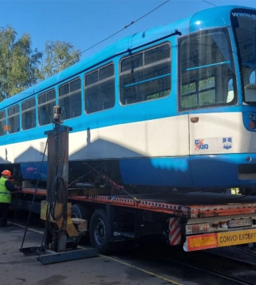 Житомир остаточно отримав усі шість повністю модернізованих хорватських трамваїв