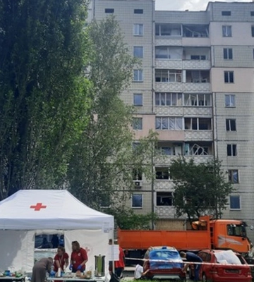 Російський удар по Києву: пошкоджено IT-парк UNIT.City