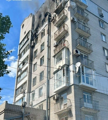 Російський БпЛА атакував багатоповерхівку в Дніпрі — постраждали двоє дітей