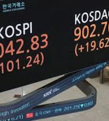 Південна Корея обігнала Індію у світовому рейтингу фондових ринків