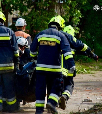 Разбор завалов на месте ночного удара по Днепру завершен